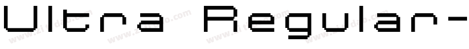 Ultra Regular字体转换